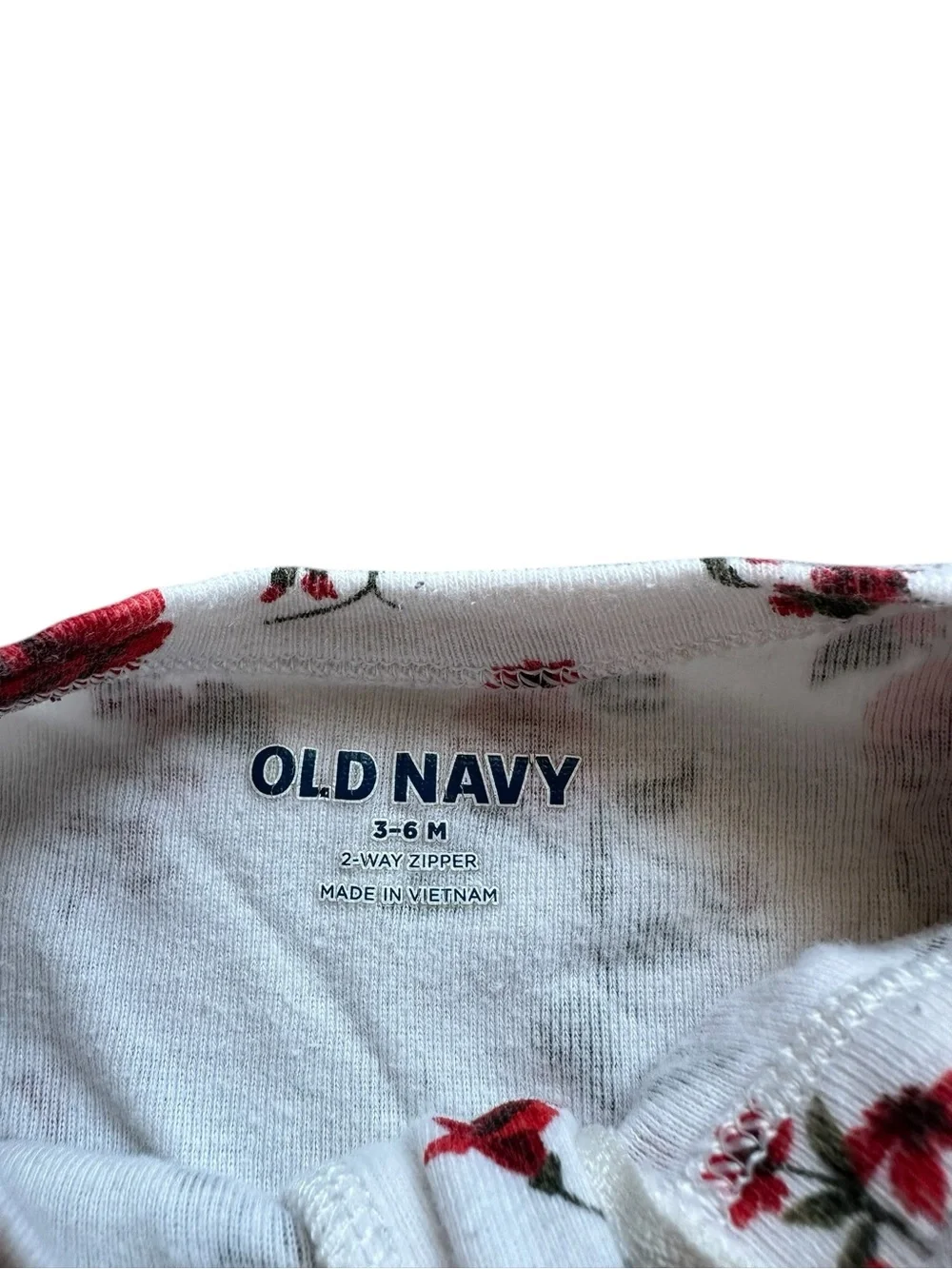 Old Navy lot of 4 footed two way zip closure sleeper footed pajamas 3-6 Months
